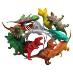guirlande lumineuse dinosaure figurines rex triceratops stegosaurus led enfant deco vacances plastique