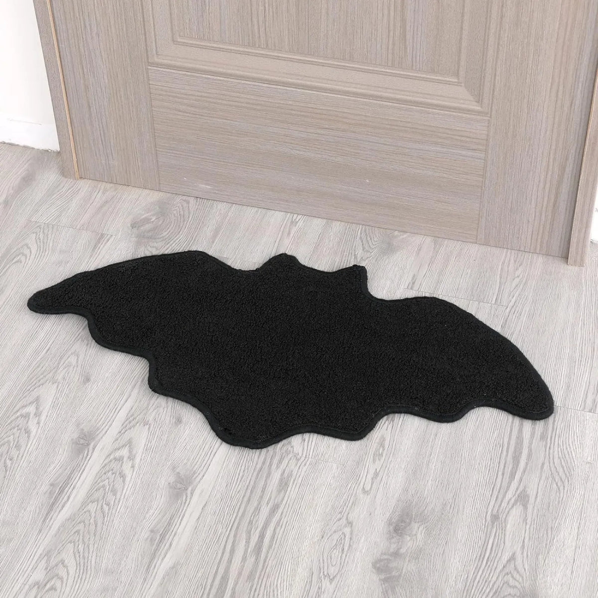 tapis noir chauve souris moderne antidérapant imperméable résistant decolorement sol maison halloweenextérieur
