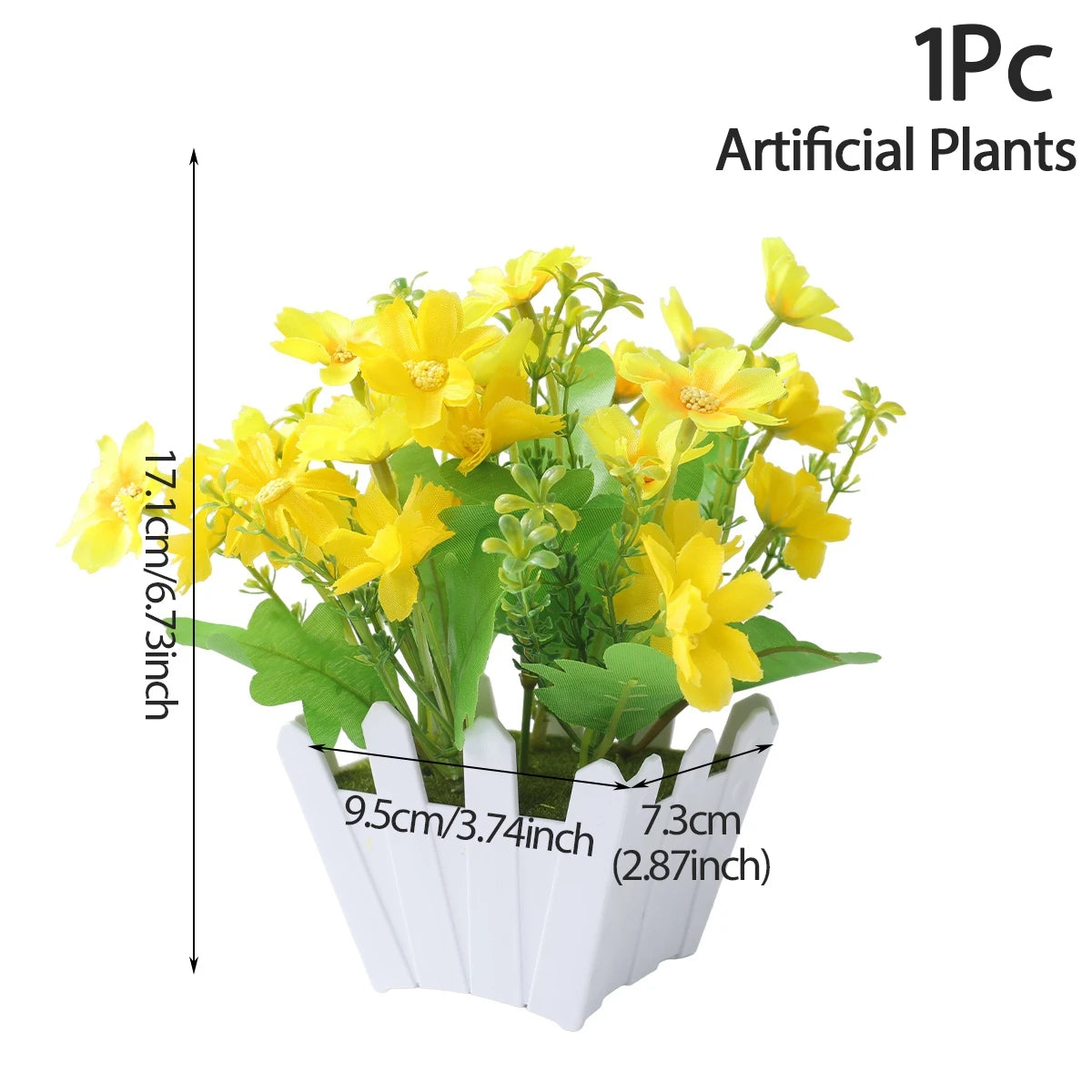 plantes artificielles feuilles vertes pot moderne décoration extérieure ornement dense foliage