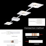 câble plat électrique caché audio led cœurs cuivre pur adhésif 10m 17awg 22awg