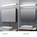 lampe murale led moderne 20cm 40cm 50cm blanc noir rayures