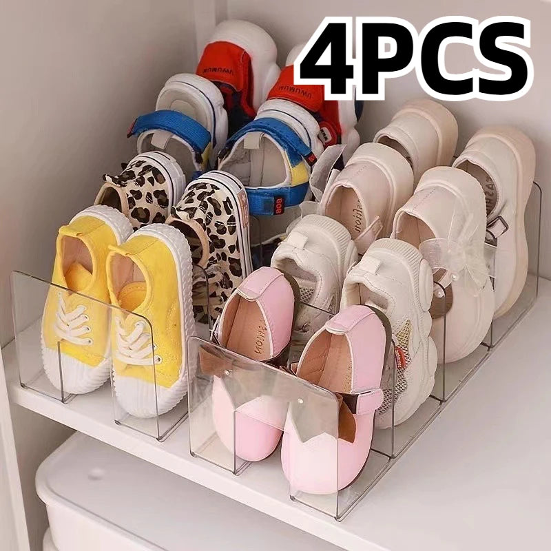 organiseur chaussures sacs transparent moderne minimaliste gain espace ordre chambre étudiant