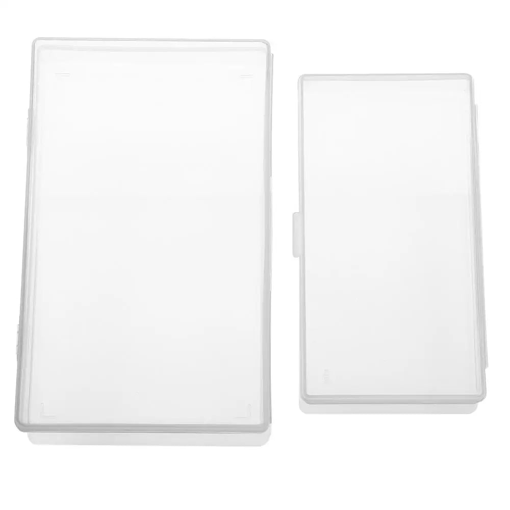 boîtes rangement transparentes empilables clips moderne papillons stylos organisation gọn/vnd