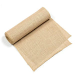 nappe jute rustique mariage campagne 100cm 240cm 500cm texture naturelle boissons vaisselle