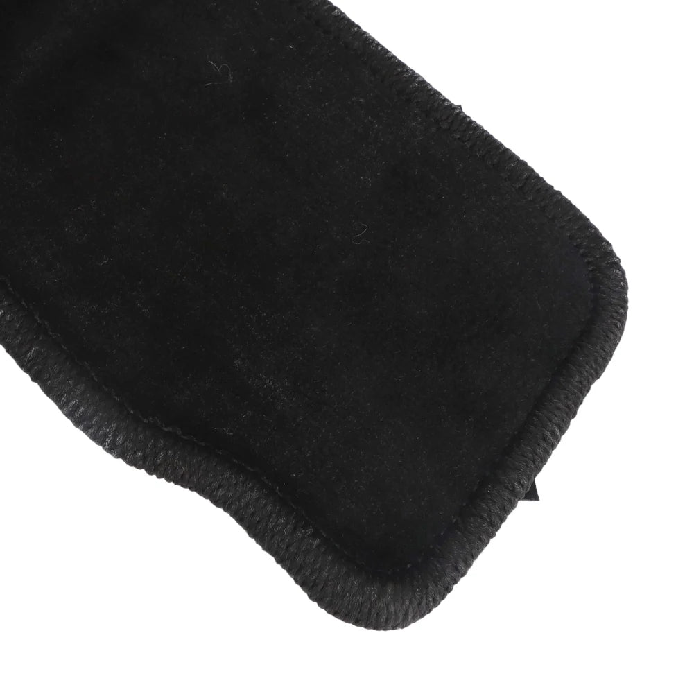 tapis marche antidérapant velours noir pratique adhésif set vw t7 multivan bus fournis