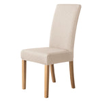 housse chaise moderne carreaux diagonaux beige gris rouge élasthanne polyester adhésif mariage banquet plage