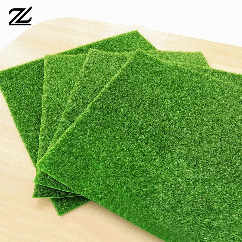 tapis artificiel vert peluche moderne mousse maison décoration bricolage jardin simulation gazon faux 30cm