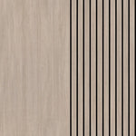 autocollants muraux 3d moderne rayures noires fond beige plaques décoratives autoadhésives pvc minimalistes