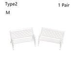 petit banc miniature résine décoratif jardin féerique maison poupée micro paysage
