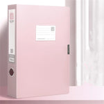 classeur violet moderne contenant papier calculatrice documents transparents organiser respectueux environnement