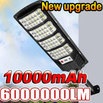 lampe solaire extérieure moderne sans fil 600000lm noir abs ip65 led vacances tringle