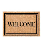 tapis d'entrée imperméable antidérapant polyester crystal velvet moderne phrases décoratives salon porte