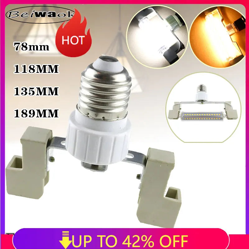 adaptateur ampoule blanc vis moderne poterie porcelaine 78mm 118mm 135mm 189mm