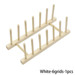 support vaisselle bois moderne grilles grilles grilles grilles grilles naturel blanc