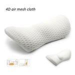 coussin lombaire mousse mémoire forme gris maille ergonomique polyester non amovible