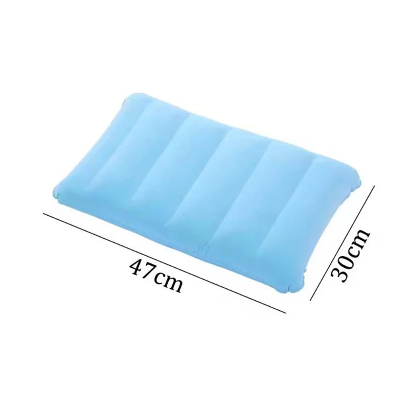 coussin gonflable portable cou coloré fibre pvc moderne imperméable extérieur camping voyage