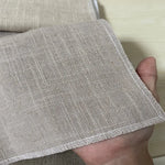 rideau store lamelles tissu beige texture lin moderne opacité sécurité uv puits lumière horizontal