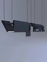 suspension lumineuse moderne led noir minimaliste 4000k 6000k 3000k