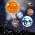 projecteur ciel étoilé lampes planétaires projections nébuleuses motifs astronautes chambre