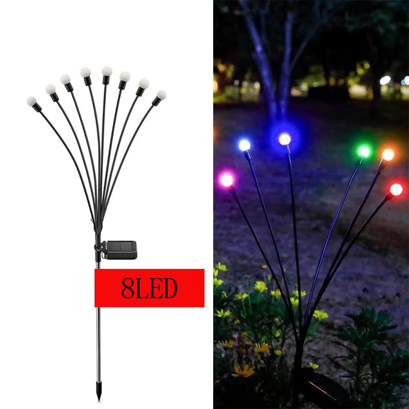 guirlande lumineuse solaire led multicolore moderne blanc boules sphériques facile installationextérieur