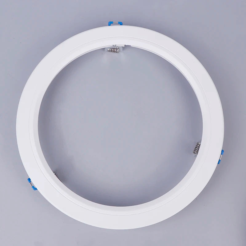 anneaux led blancs modernes flux lumineux faible éclairage
