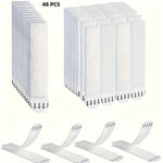 cadre mural support adhésif noir blanc contemporain 48 bandes adhésives 12 paires différentes