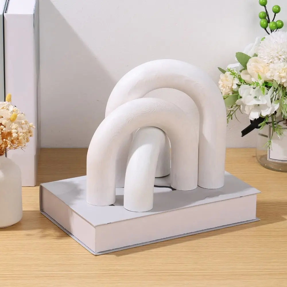 arches bois naturel blanc noir modernes intérieur décoration minimaliste