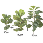 plantes artificielles feuilles vertes modernes decoration maison extérieur 59 pouces six pieces