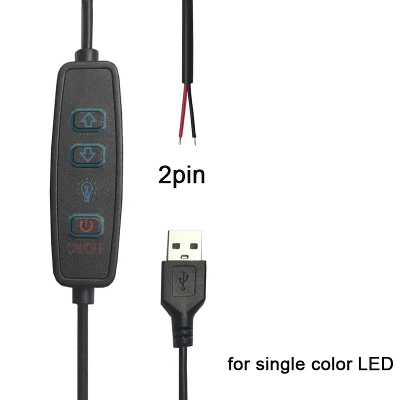 interrupteur led blanc moderne adhésif télécommande câble usb 5v cct adjustable lumière led