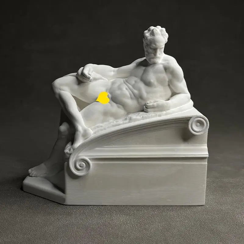 statues plâtre figures humaines classiques art antique romain grec décoration