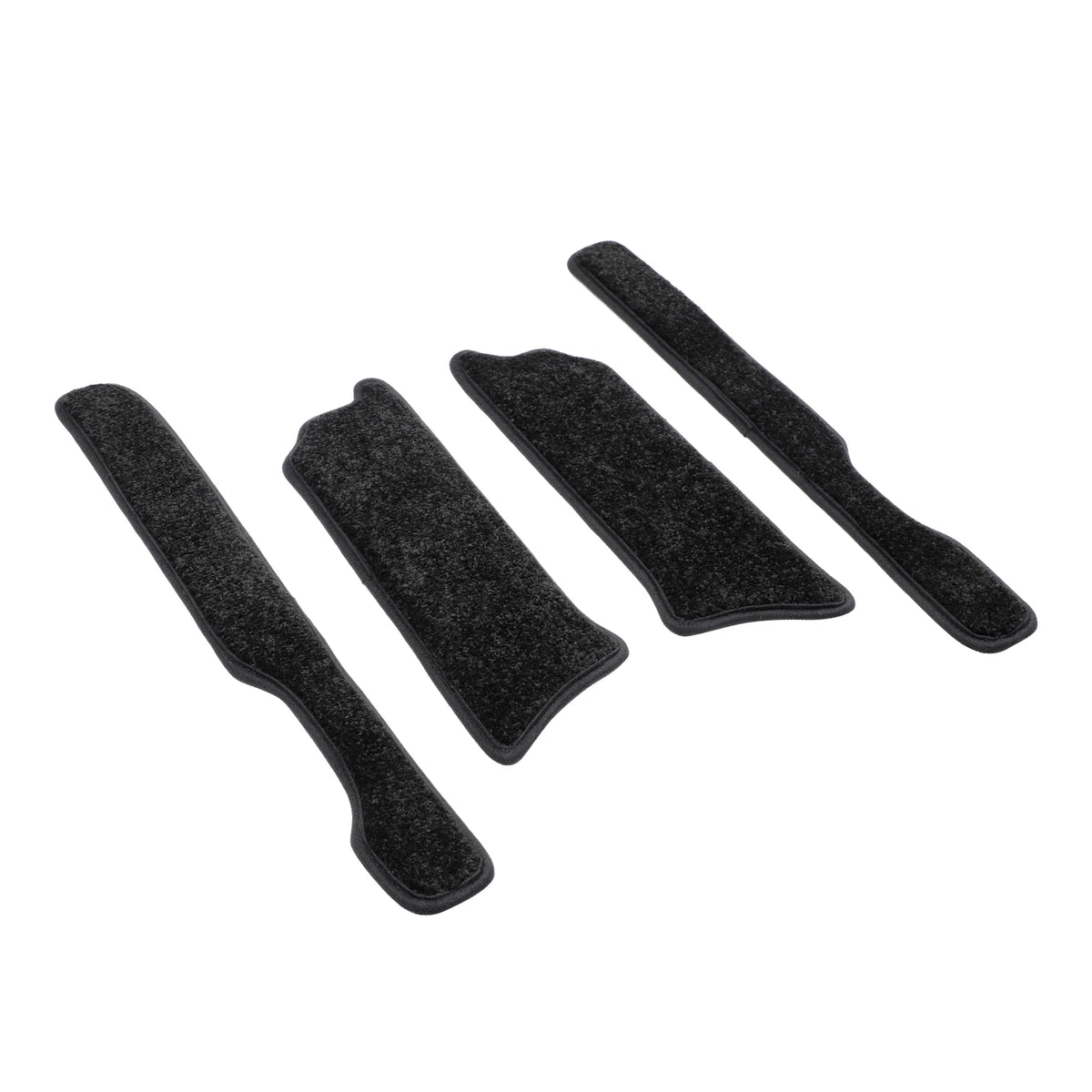 tapis sol voiture protection antidérapant caoutchouc fibre synthétique noir moderne adhésif pédale coussinets pieds