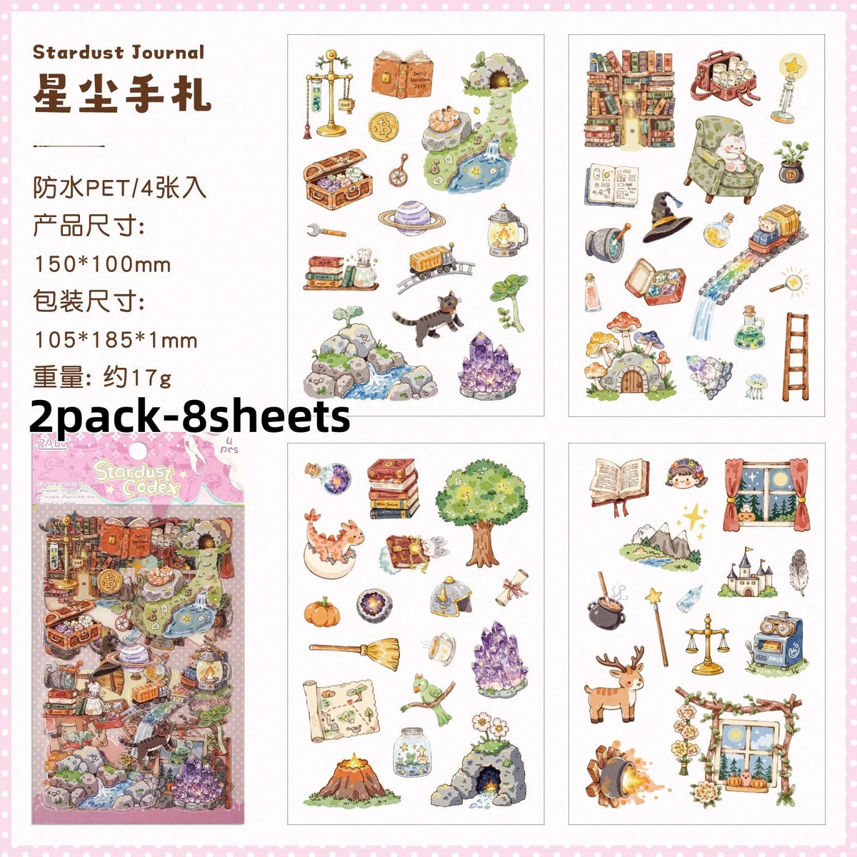 sticker mignon multicolore animaux fruits fleurs pique nique détails illustré clips boisscrição automática aqui