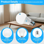 lot ampoules led boule e27 blanc moderne salon chambre maison intérieur décoratif