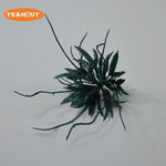 fleurs artificielles plantes décoratives branches fines feuilles pointues bouquet mariage décoration maison moderne