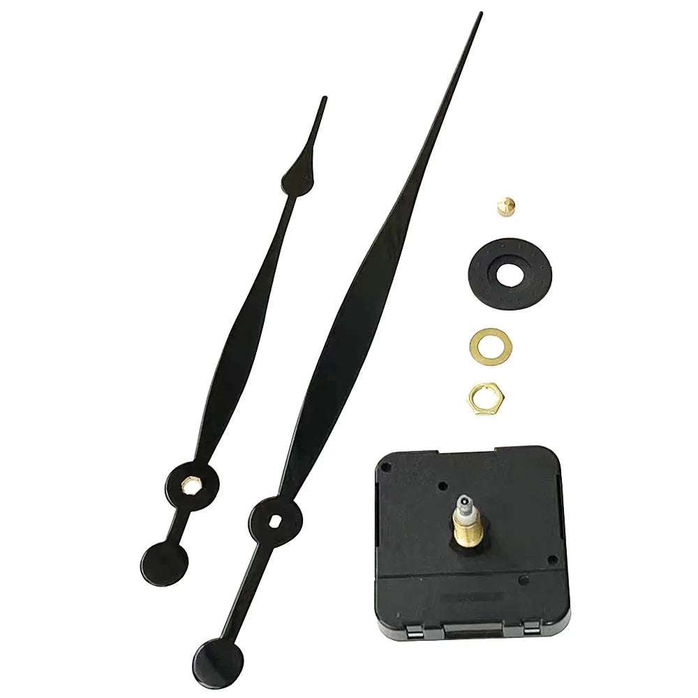 mouvement horloge carré noir doré moderne bricolage horlogerieDecorationMurrale