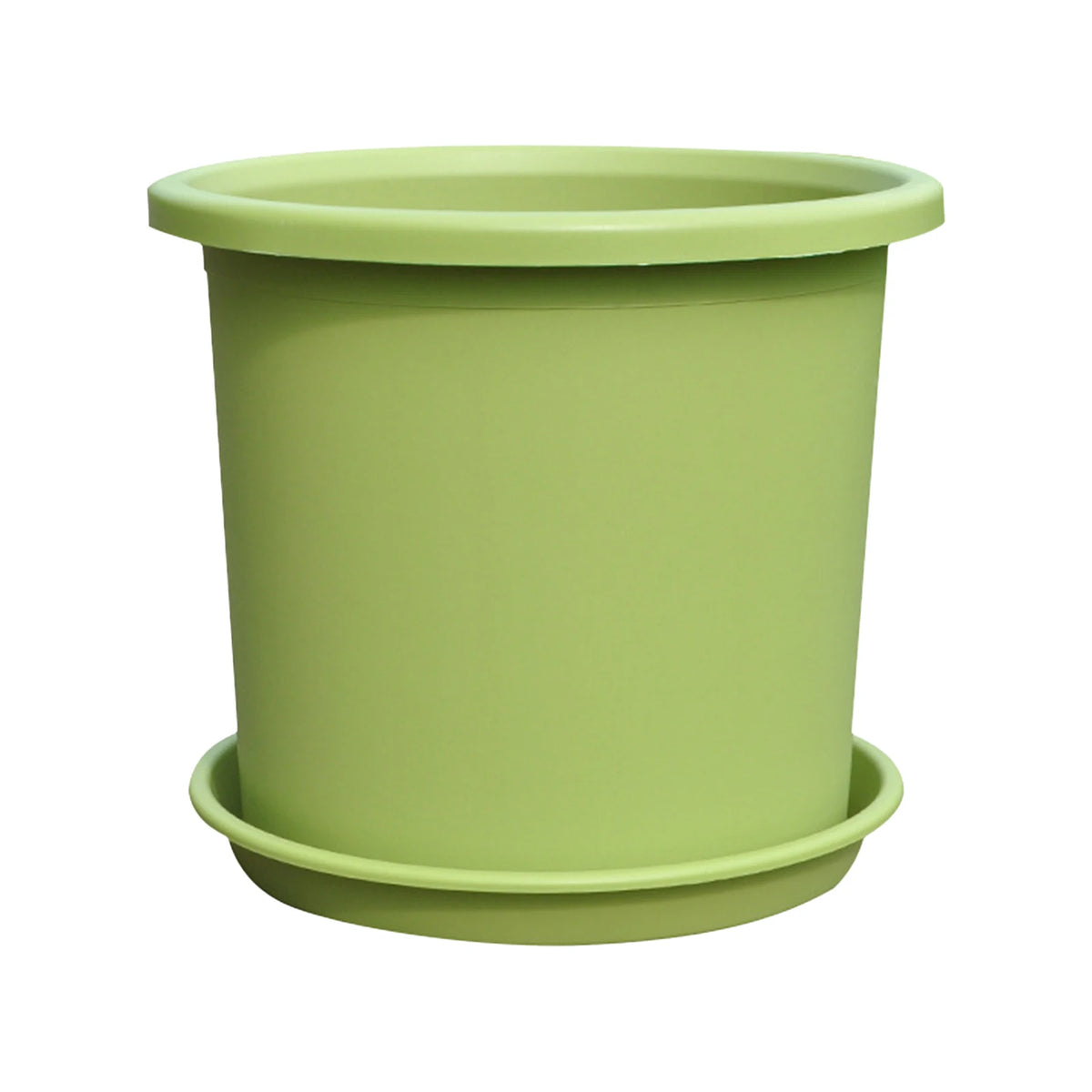 pots fleurs vert clair moderne drainage support jardin balcon 14x12cm 17.5x15cm 21.5x17.8cm