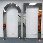arche decorative or noir blanc moderne elegante deco mariage festivite lisse brillant