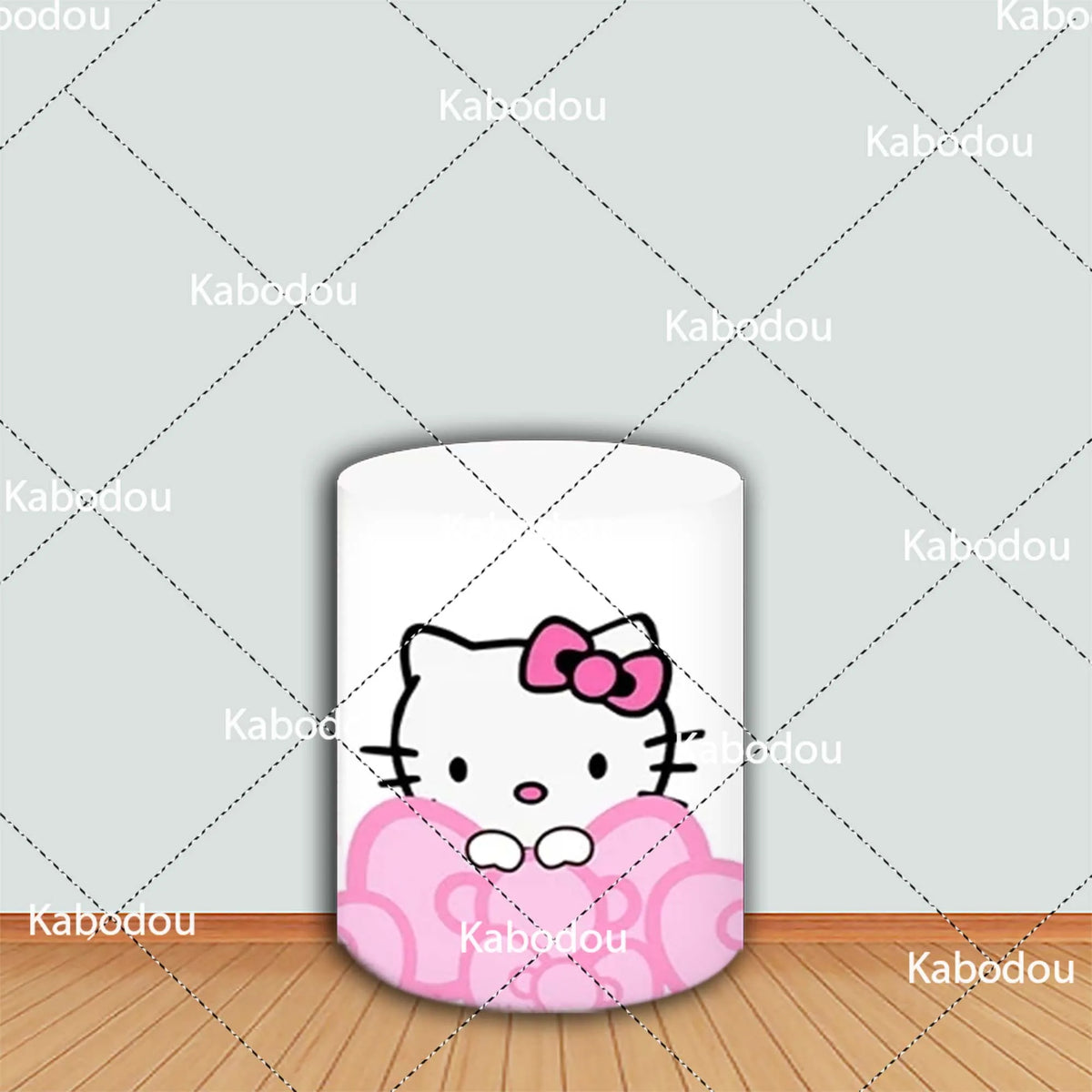 Fond de scène Hello Kitty pour séance photo enfant