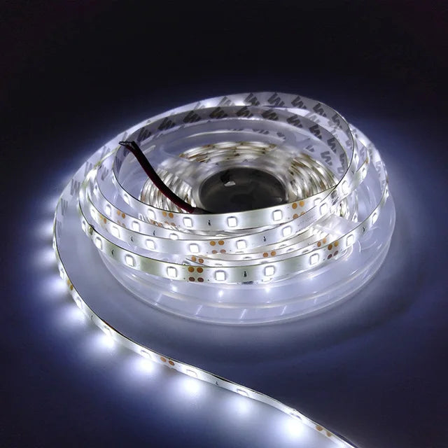 ruban led vert 12v 5m adhésif smd ip20 moderne non étanche