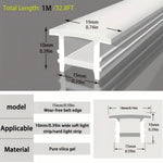 couverture silicone ruban led blanc moderne adhésif doux contemporain 1000cm 100cm 200cm