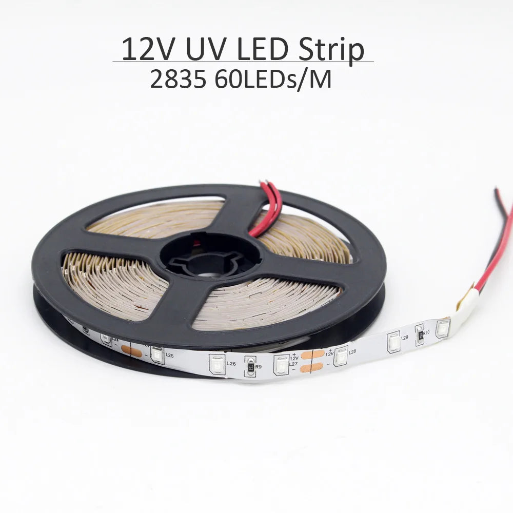 ruban led uv blanc adhésif moderne 60 pcs 5v 12v