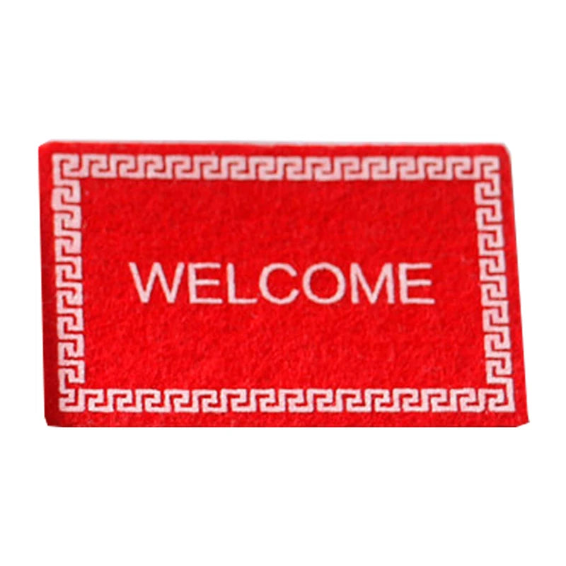 tapis d'entrée moderne rouge rose marron noir motif géométrique texturé animal nature