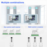 module rideau rf blanc moderne interrupteur mural motorisation rideau commutation télécommande automatique stores roulants