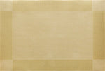 tapis table moderne rectangle gris marron bleu noir beige argent rayures horizontales durable vinyle