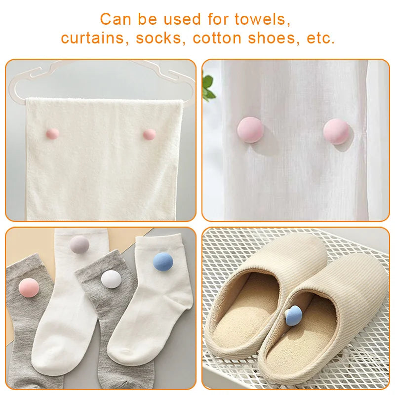 attache couette clip champignon moderne rose bleu blanc doux tissu minimaliste clips lit