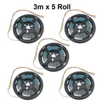 ruban led smd bleu blanc moderne adhésif 200 led mètre 3000k 6500k