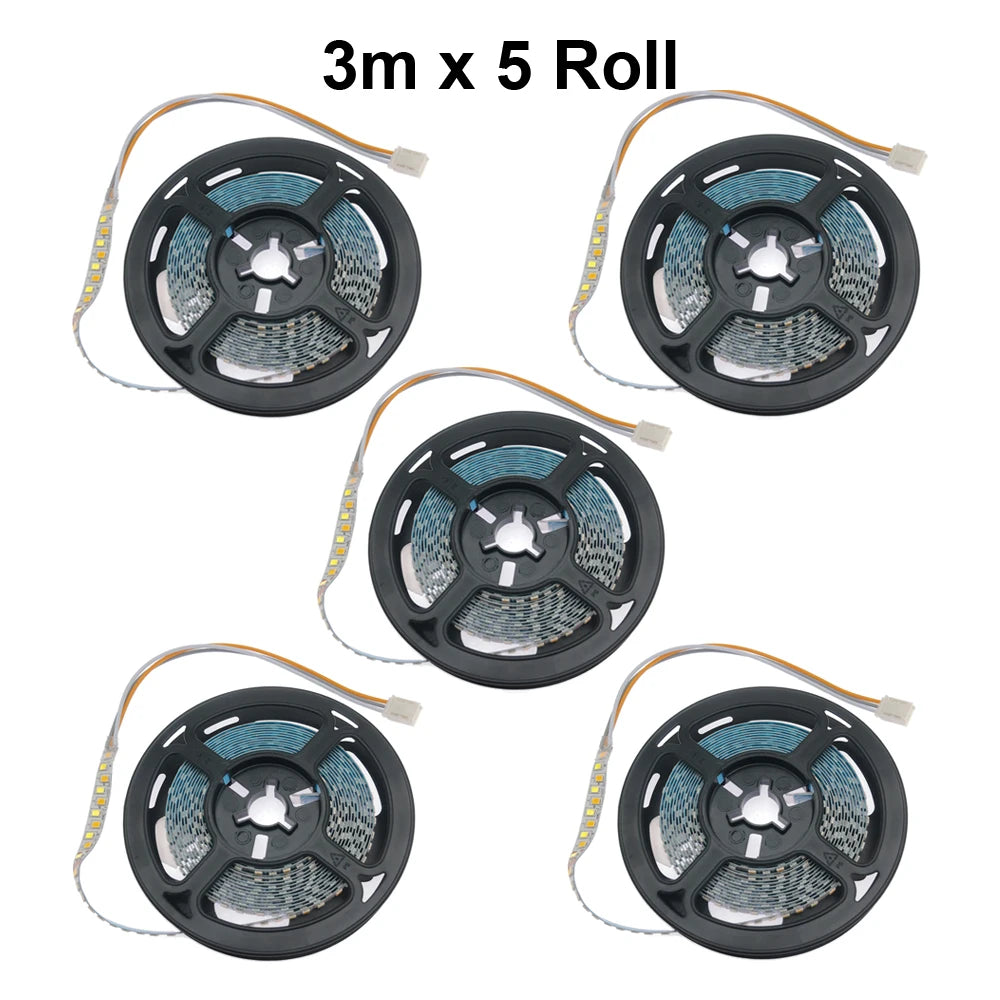 ruban led smd bleu blanc moderne adhésif 200 led mètre 3000k 6500k