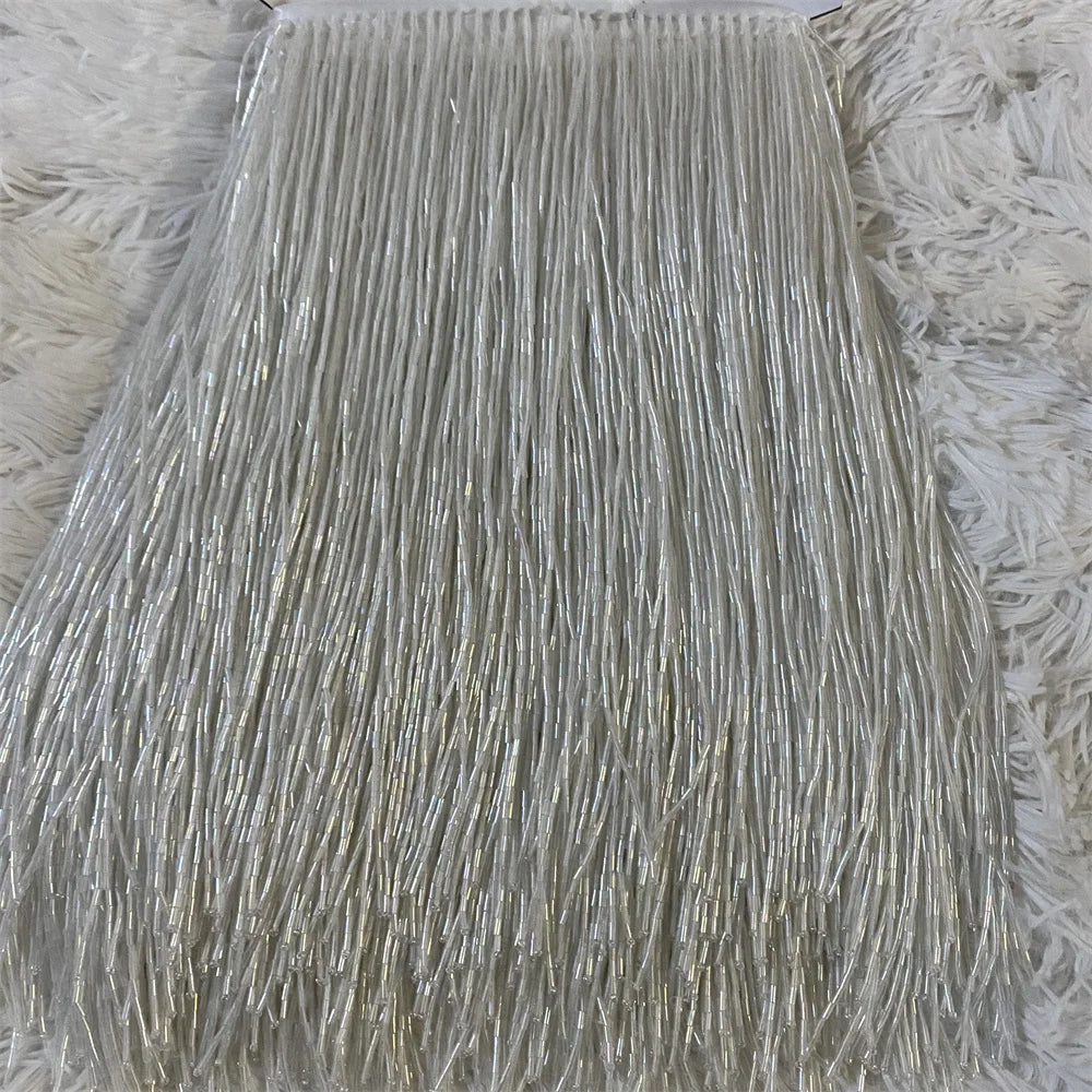 rubans franges couleurs gris doré noir vert bleu violet moderne textile décoration vêtement 30cm
