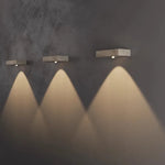 lampe murale moderne pierre naturelle gris clair éclairage quotidien 3000K fixé mur minimalisteintérieur decoration