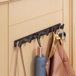 porte clés porte sacs adhésifs modernes gris blanc bleu marron crochets
